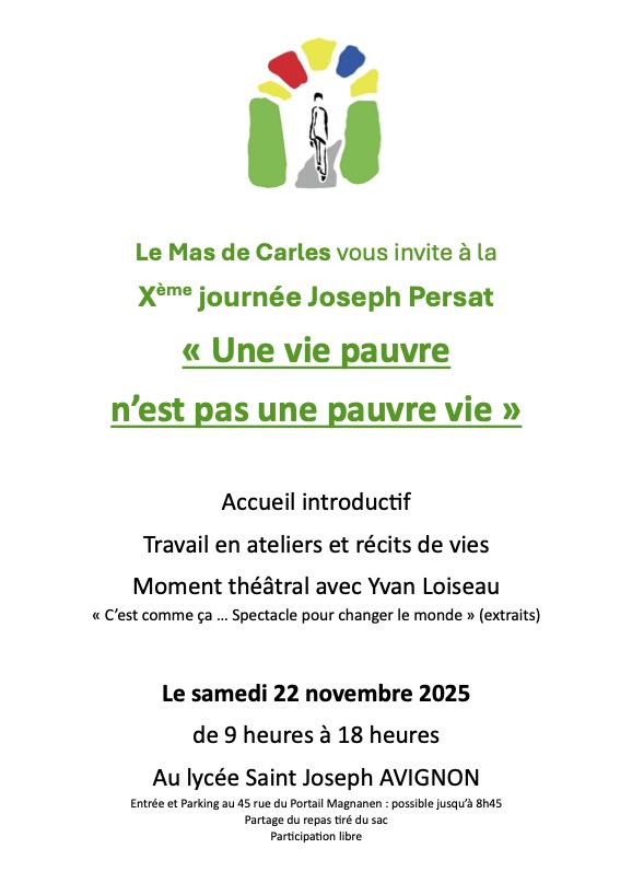 Dixième Rencontre Joseph Persat 3 2025 affiche Jo X 1